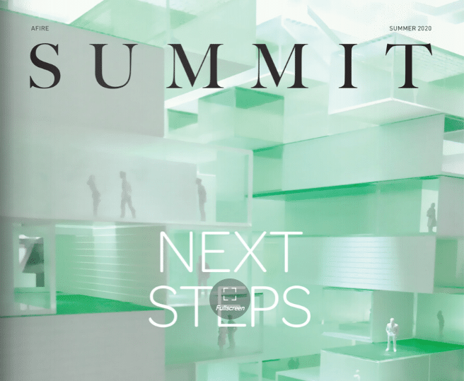AFIRE Summer Summit Journal – Craving The Light